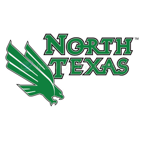 North Texas Mean Green Logo T-shirts Iron On Transfers N5620